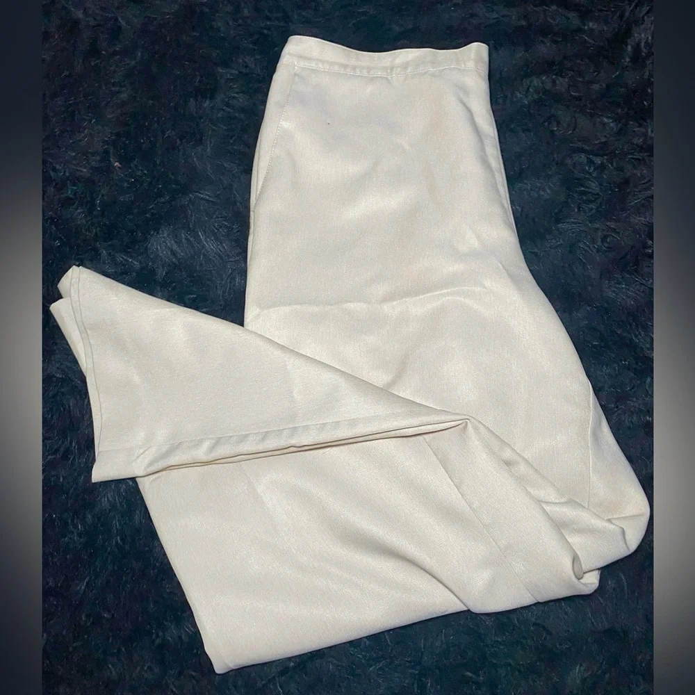 Alfred Dunner Tan Trouser Pants‎ | 16 Petite - Picture 3 of 4